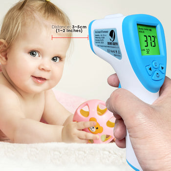 KB0291 Non-Contact Infrared Forehead Thermometer Human Body Baby Adult