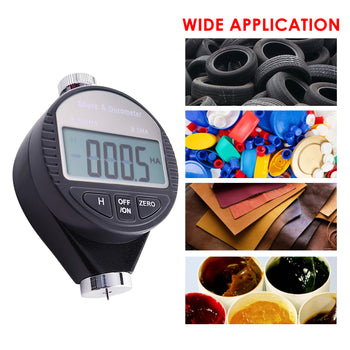 KIB-037A Digital Shore A Hardness Meter Tester 1-100ha Durometer LCD Display