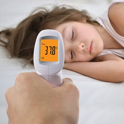 KB-THE293 【One-Year-Warranty】FDA Certified Berrcom Digital Infrared Forehead Body Thermometer