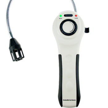PD_16 Kibeland Instrument Combustible Gas Leak Detector with Built-in Sensor, Adjustable Sound Light Alarm Tester, Natural Gas