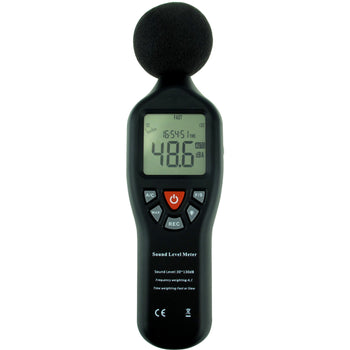 PD_3 Kibeland Instrument Compact Professional Sound Level Meter with Backlit Display High Accuracy Measuring 30dB-130dB with Data Record Function