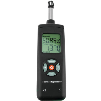 PD_53 Kibeland Professional Thermo-Hygrometer Temperature/Humidity Sensor Measure Wet Bulb Temperature Dewpoint