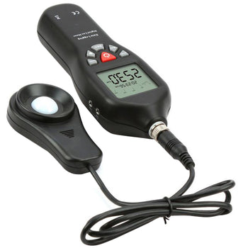 PD_7 Kibeland Instrument Digital Light Meter Lux Meter with USB Function Data Record Function, Measurement Range 0 to 200,000 Lux