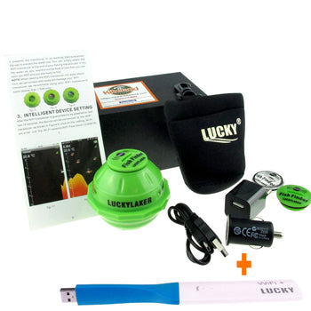 PD_9 Kibeland Wifi Fish Finder for Smartphone or Tablet, Fishing, Ice Fishing, Shore Fishing, Compatible with iPhone and Android